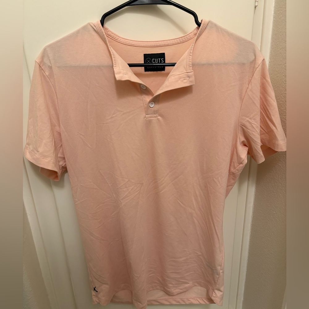 Cuts Henley - S - Peach